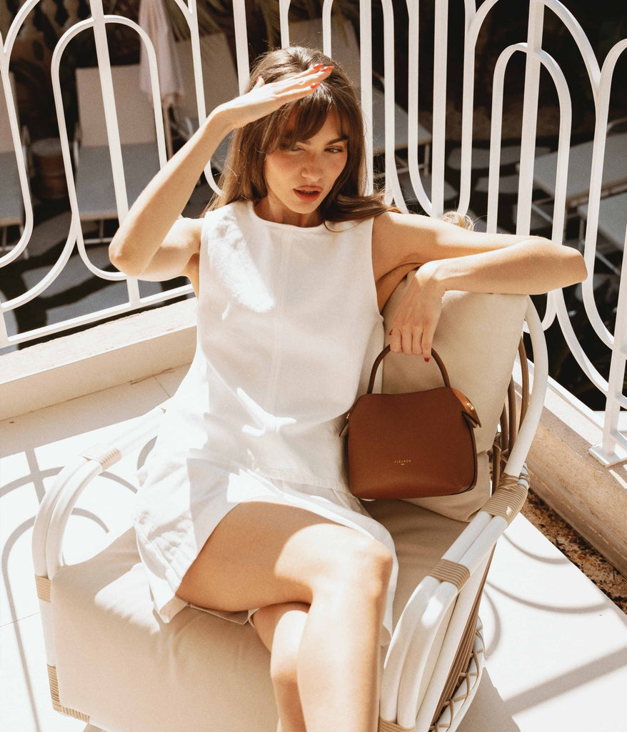 Mini Swann | Marron - Fleuron Paris
