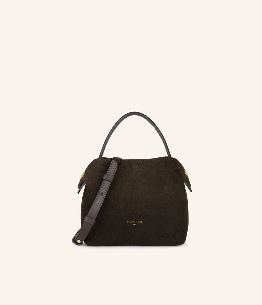 Mini Swann | Suede Moka - Fleuron Paris